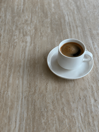 Lunel Weiß 6er Kaffeetassen Set