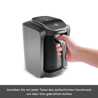 Karaca Hatır Neo Türkische Kaffeemaschine mit Milch – Space Grey