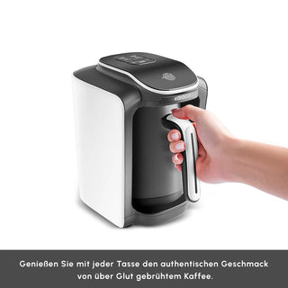 Karaca Hatir Neo Türkische Kaffeemaschine mit Milch – Porcelain White