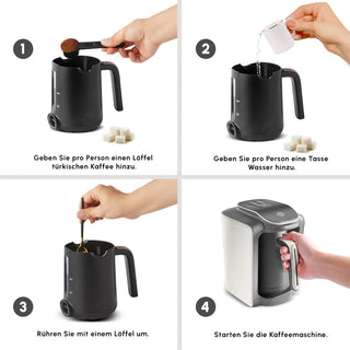 Karaca Hatir Neo Türkische Kaffeemaschine – Starlight