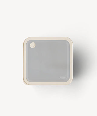 Glas Frischhaltedose Beige 1940ml Transparent Quadratisch