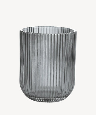 Relief smoked Glas 2er Set short 280 ml