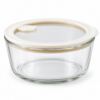 Glas Frischhaltedose Transparent Rund