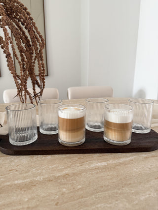 Terra Corta Lines Gläser 6er Set 290ml