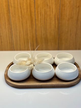 Servierplatte aus Holz 20x30cm