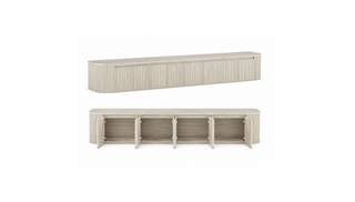 Daria TV-Lowboard Beige –  280 × 40 × 35 cm