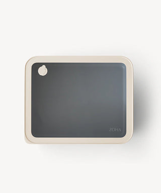 Glas Frischhaltedose Beige 2650 ml Ceramic Rechteckig