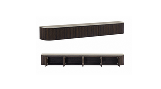 Daria TV-Lowboard Braun – 280 × 40 × 35 cm