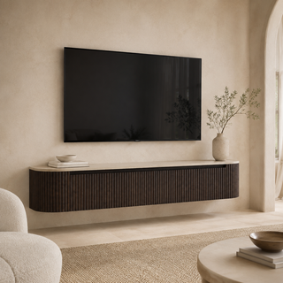 Daria TV Sehpası Kahverengi – 200 × 40 × 35 cm