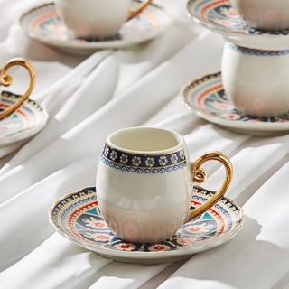 Karaca Sögüt Mokkatassen Set für 6 Personen