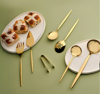 Karaca Orion Shiny Gold 7-Teiliges Service Set