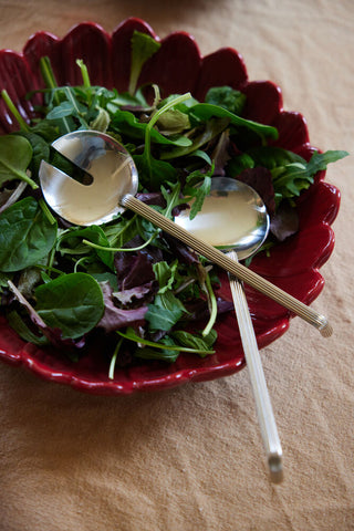 Estelle Salatbesteck Silber 2-teilig