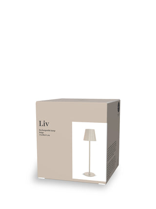 Liv Tischlampe – Beige