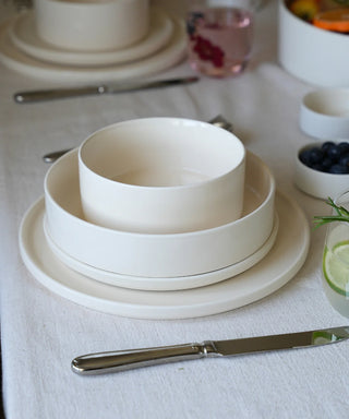 Noa Beige Geschirrset – 24-teilig