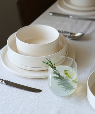 Noa Beige Geschirrset – 24-teilig