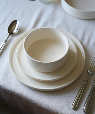 Noa Beige Geschirrset – 24-teilig