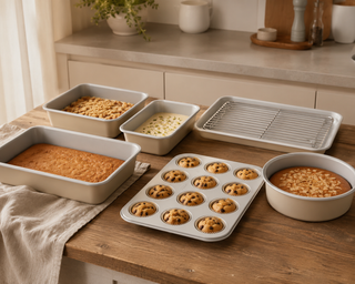 Backformen-Komplettset Beige – 6-teilig