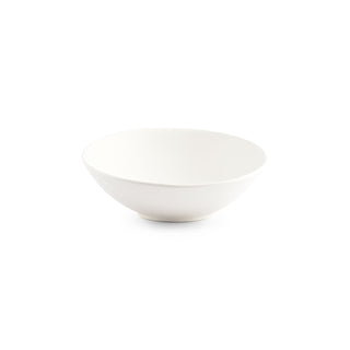 Dusk bowl, matte white, slanted, 24 x H5/10 cm
