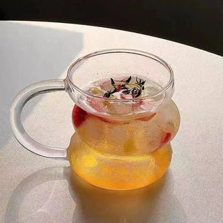 2er Marbella Glas mit Henkel 400ml