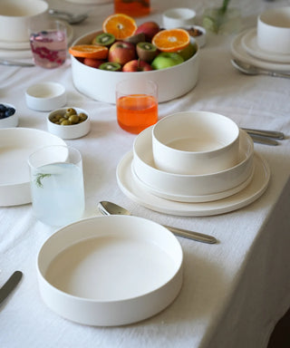 Noa Beige Geschirrset – 24-teilig