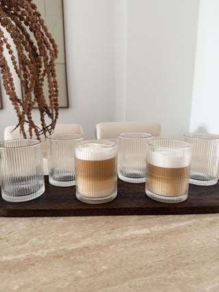 Terra Corta Lines Gläser 6er Set 290ml
