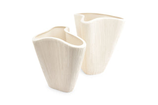 Vase Vico B28,5cm x H27cm beige