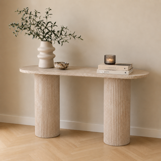 Paterno Konsole Travertin Beige | 150X40X78 CM