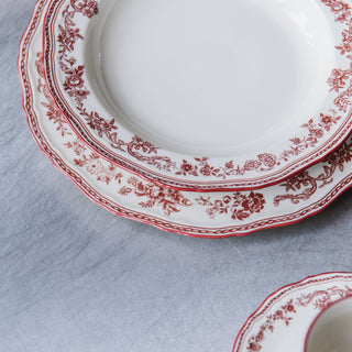 27 cm Burgundy Cyril servis tabağı