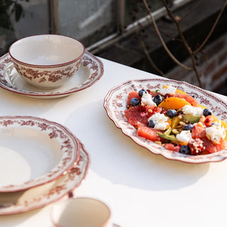 Schüssel 15xH7cm Burgundy Cyril