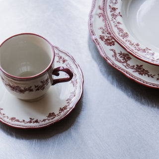 Tasse 21,5cl burgundy Cyril