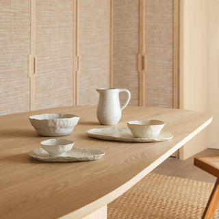 Beige Nomad Salatschüssel