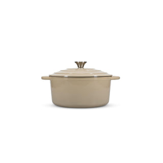 Gusseisen Kochtopf Ferno beige 26 cm