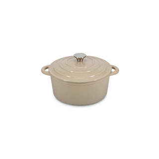 Gusseisen Kochtopf Ferno beige 26 cm