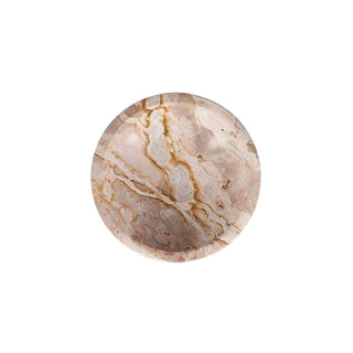 Dekoschale Opus 20 x H12 cm aus Marmor Beige