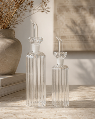 Linea Essig- & Ölflaschen-Set – 2-teilig
