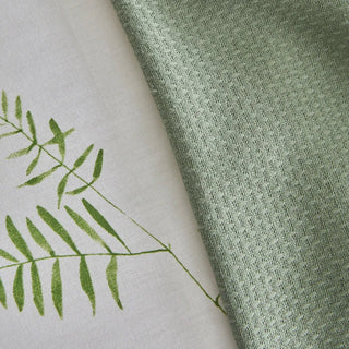 Karaca Home Herbal Bettwäsche mit Tagesdecke 200x220cm 5tlg