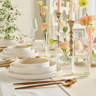 Karaca Finesse Beige Geschirrset 24 teilig Earth Collection