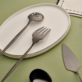 Karaca Orion Schwarz 7-Teiliges Servierset