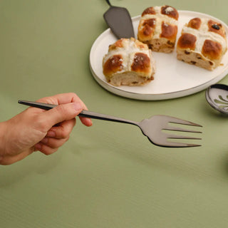 Karaca Orion Schwarz 7-Teiliges Servierset