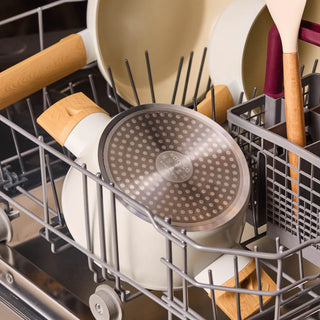 Karaca Swiss Crystal Almond Cream 12-teiliges Kochgeschirr-Set