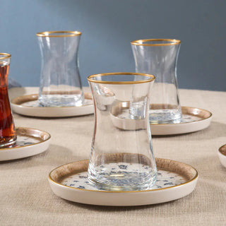 Karaca Elena Teegläser Set 12 teilig