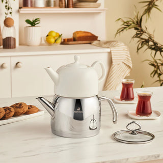 Karaca Pocelinox Porzellan Teekannen Set