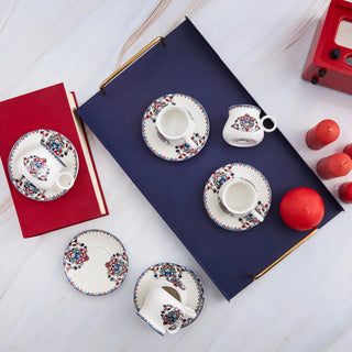 Karaca Hattat Mokkatassen Set für 6 Personen