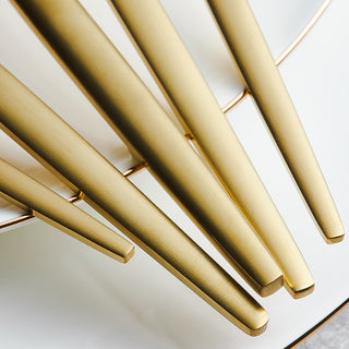 Karaca Orion matt gold 30-teiliges Besteckset für 6 Personen