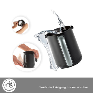 Karaca Hatir Köz türkische Kaffeekocher mit Röstfunktion Galaxy grey