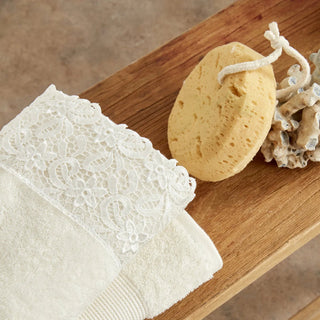 Karaca Home Ring Lace Bademantel Set 9tlg. offwhite