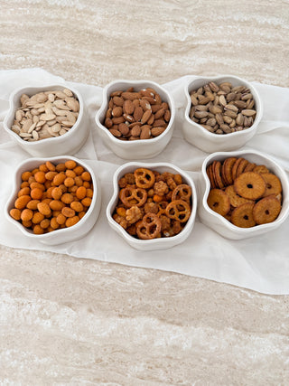 Nordic Beige 6er Müsli Schalen Set-glänzend