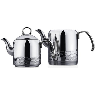 Korkmaz Erna Teekanne Silber