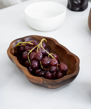 Akazienholz Bloom Schale 23cm