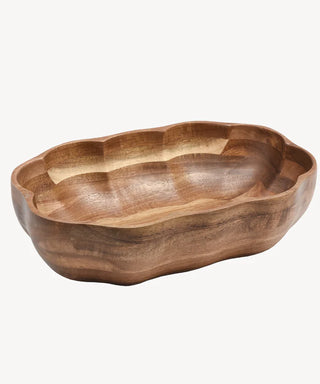 Akazienholz Bloom Schale 23cm